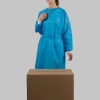 Tie- Back Disposable Isolation Gowns Level 2 | Extra Thick | Per Carton 2